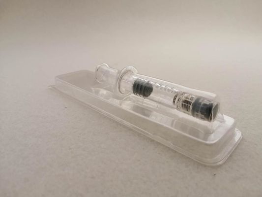 医療用器具 ブリスターパッケージング PET PVC クラムシェル 1.0ml 注射器 プロセスタイプ