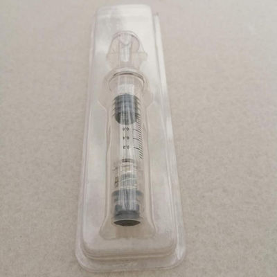 医療用器具 ブリスターパッケージング PET PVC クラムシェル 1.0ml 注射器 プロセスタイプ