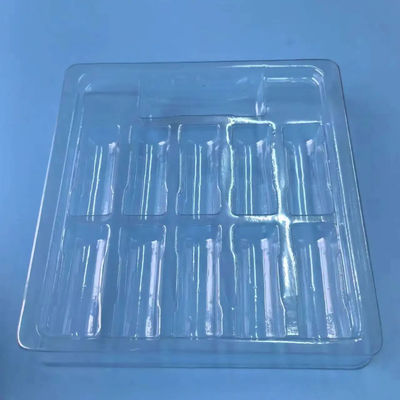 プロフェッショナルなPVCボトル プラスティック用インフュージョンパッケージング用トレイ