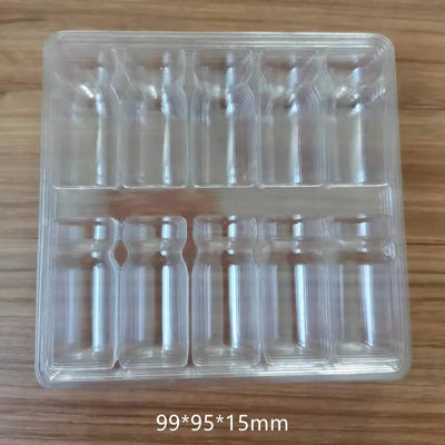 プロフェッショナルなPVCボトル プラスティック用インフュージョンパッケージング用トレイ